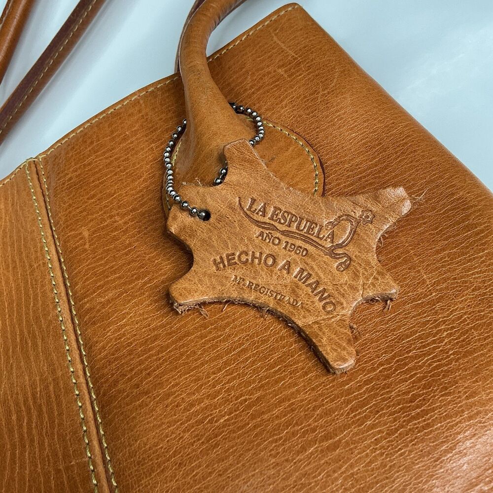 La Espuela Equestrian Bag Tote Purse by Pena Ramirez Leather Horse Riding Spain - Picture 8 of 16